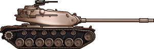 Sideview of M103 Heavy Tank